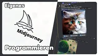 Ich programmiere Midjourney selbst! (KI Bild-generierung)