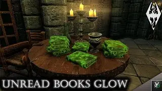 UNREAD BOOKS GLOW: Quality of Life Mod!- Xbox Modded Skyrim Mod Showcase