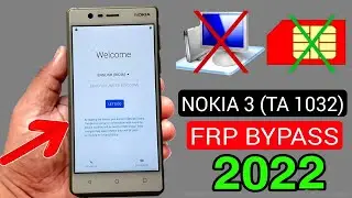 Nokia 3 TA-1032 FRP Bypass Without PC Android 9 - Nokia TA-1032 Frp Bypass - Nokia 3 Frp Bypass 2023