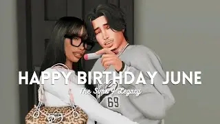 Happy Birthday June! |Becoming Mrs. Worthington EP 7 | The Sims 4 Let's Play