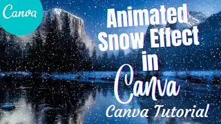 How To Create Animated Snow in Photoshop Fast and Easy