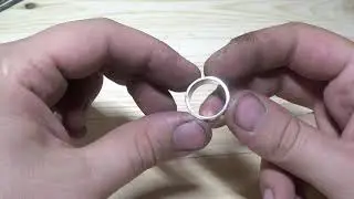 ИЗГОТОВЛЕНИЕ СЕРЕБРЯНОГО КОЛЬЦА. MAKING A SILVER RING.
