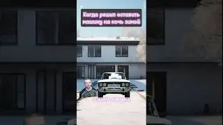 Когда оставил машину зимой #automobile #юмор #прикол