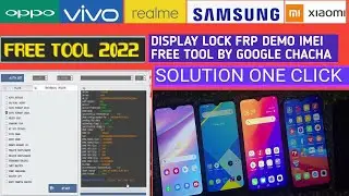 Oppo Vivo Realme Mi Samsung One Click Unlock Frp Screen Lock Free Tool / No Loss Data Tool |2022|
