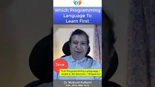 which programming language to learn first