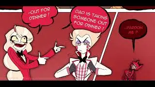 Alastor's Bad Day // Hazbin Hotel Comic Dub