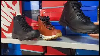 Кожаные ботинки Nike Manoa