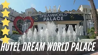 Hotel Dream World Palace Turkije Recenzja/Turcja Side UHD 4K Walking Tour