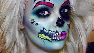 Pop Art Zombie Tutorial | Samantha Ravndahl Inspired