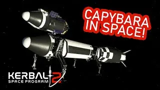 CAPYBARA IN SPACE KSP: 2 Gameplay E13