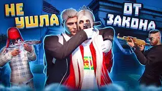 КОПЫ ВОРЫ В ГТА 5 РП! НЕ УШЛА ОТ КОПОВ и НАРУШИЛА ЗАКОН...