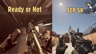 Ready Or Not vs SCP 5K Weapon Comparison