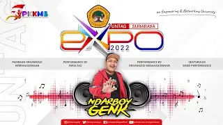 NDARBOY GENK LIVE AT UNTAG SURABAYA EXPO 2022