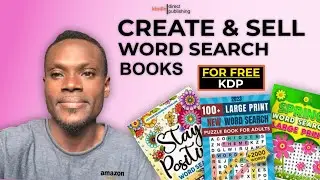 Create A Word Search Puzzle Book - Free Word Search Puzzle Maker (ChatGPT & Canva For Amazon KDP)