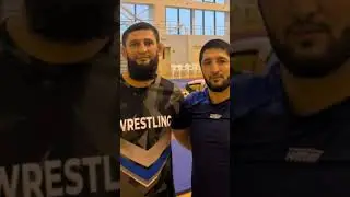Khamzat Chimaev continues preparations for the fight against Du Plessis.