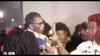 Young Thug and Lil Keed Handshake Meme Template