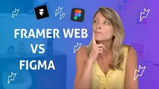 Framer Web VS Figma - 1ere impression sur FRAMER + COMPARATIFS de certains points avec FIGMA + Avis