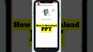 How to Download and Create New PPT in Mobile