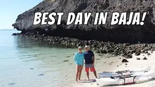PERFECT Day in the Bays of La Paz! Balandra and Tecelote!