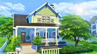 8 SIM TINY HOME: BASE GAME EDITION 🏠 Sims 4 Speed Build
