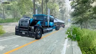BeamNG Drive - Tanker Truck Exploring the Hakone Nanamagari