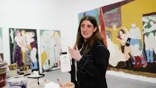 Inside the figures, frescoes, and studio of painter Ella Walker | ArtDrunk