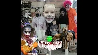 HALLOWEEN 2017 Kyiv Блокбастер ХЕЛЛОУИН танцы делаем привидение тыкву печенье мейкап