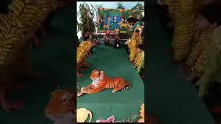 Jungle Safari by LKG students