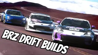 Gran Turismo 7 BRZ Drift Builds For 1.31 Physics