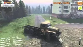 Spintires - stream. Карта 