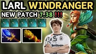 🔥 NEW PATCH 7.38 - LARL Windranger Gameplay 🔥 - Dota 2