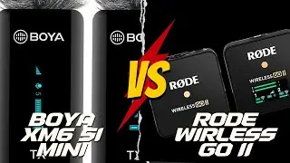 Rode Wireless Go 2 vs Boya XM6 S1 Mini - Ultimate Microphone Showdown 2023