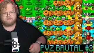 T2X2 ИГРАЕТ В PVZ BRUTAL #2