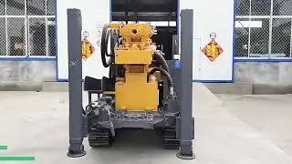 Crawler Pneumatic Deep Borehole Water  Well Drilling Rig #boreholedrillingmachine  #drillingrig