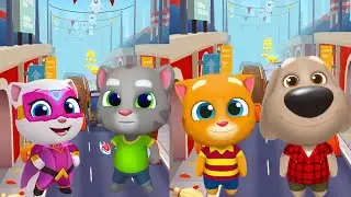 TALKING TOM GOLD RUN X ORO ALL CHARACTER PART 6 KARMEN QUEEN