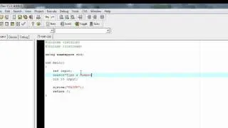 C++ Lesson 3: CIN