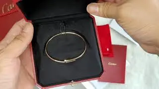 Cartier Juste Un Clou S/M Unboxing