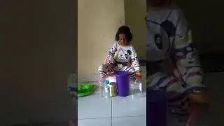 Tidak kurang ide untuk berkarya, Uni Belva 😘