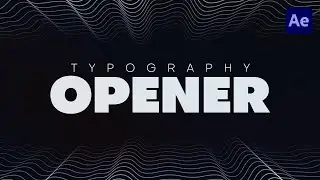 Typography Promo | After Effects Template | Tutorial