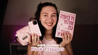 Pink Triggers to help u sleep | ASMR Nederlands