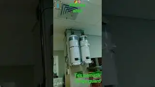 Tes Range Guard sistem fire kitchen building