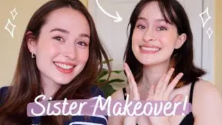 Doing My Sister's Makeup! 💜