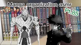 Manga organization asmr🥢// Setup// Manga collection tiktoks pt.85 📖📚