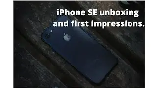 iPhone SE 2020 unboxing (Black) | 4K | Wavefix