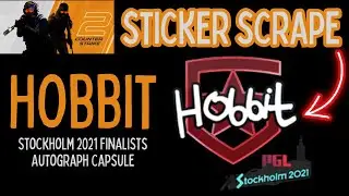 HObbit Stockholm 2021 Sticker Scrape 
