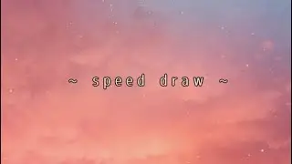 Speed draw | girl with halo | idk what to call it rlly