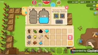 Прохождение Mine Survival #2 построил первые стены.