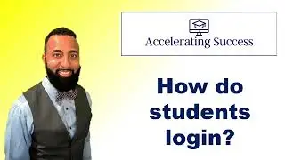 How do students login