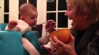 Singing for her food