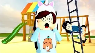 MY BABY GOT STUCK!! / ADOPT ME / GAMINGWITHPAWESOMETV